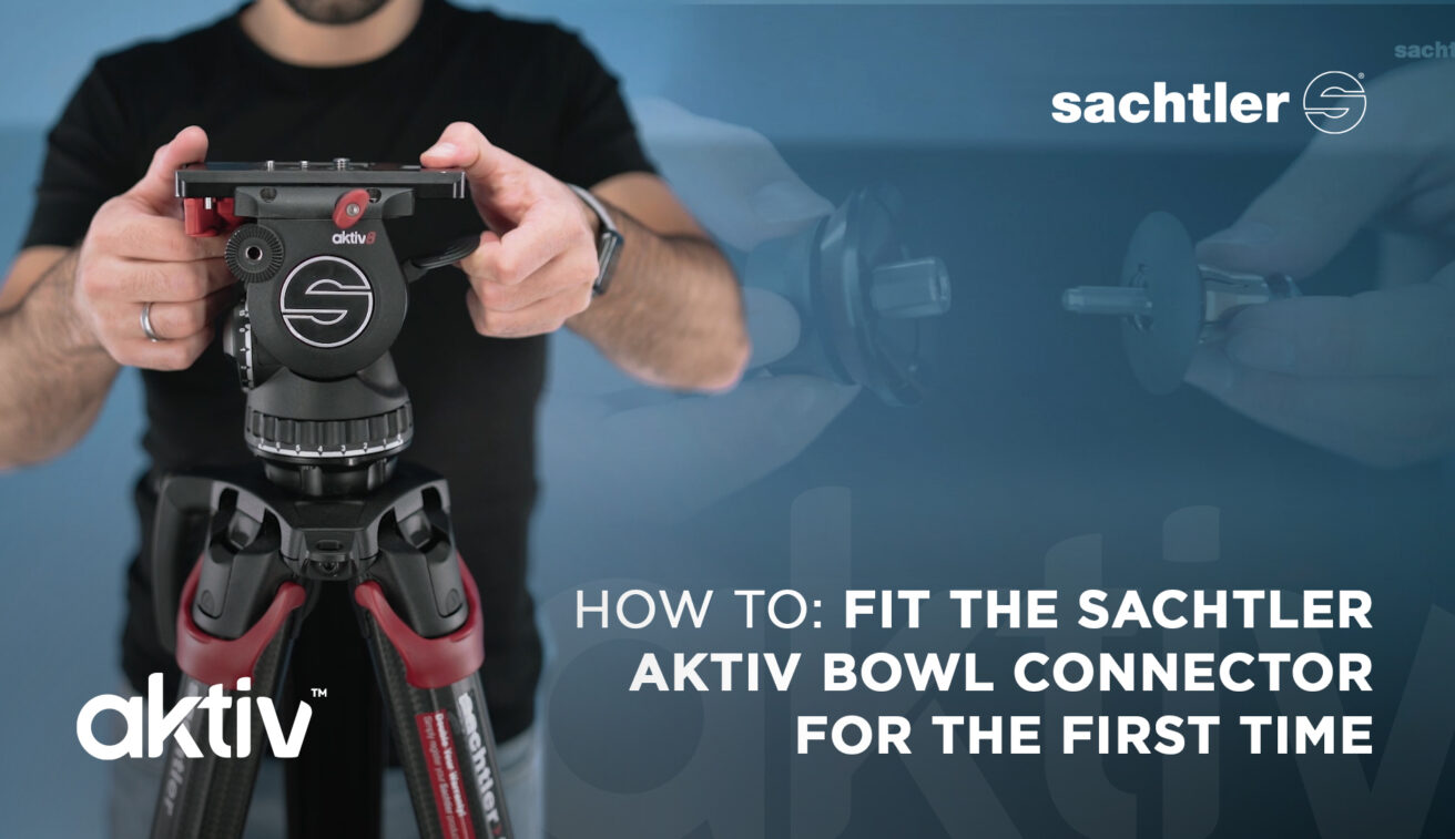 How to install your Sachtler aktiv head for the first time